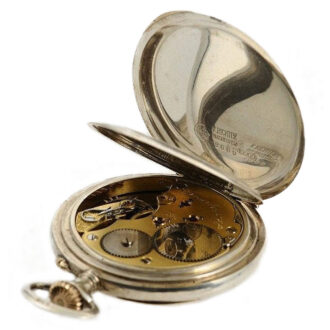 German rare silver graduate’s pocket watch Circa 1930