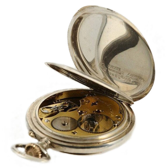 German rare silver graduate’s pocket watch Circa 1930 German rare silver graduate’s pocket watch Circa 1930