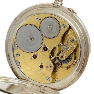 German rare silver graduate’s pocket watch Circa 1930