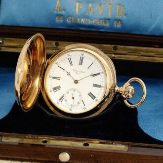 Swiss important and rare lever chronometer watch Circa 1879