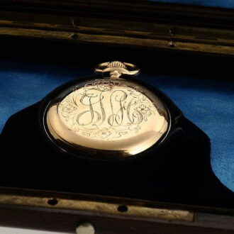 Swiss important and rare lever chronometer watch Circa 1879