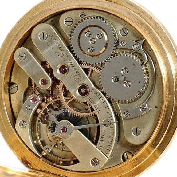 Swiss important and rare lever chronometer watch Circa 1879 Swiss important and rare lever chronometer watch Circa 1879