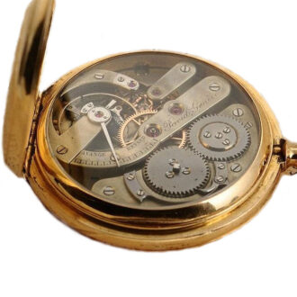 Swiss important and rare lever chronometer watch Circa 1879