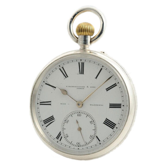 English anti magnetic deck watch with carousel Circa 1899