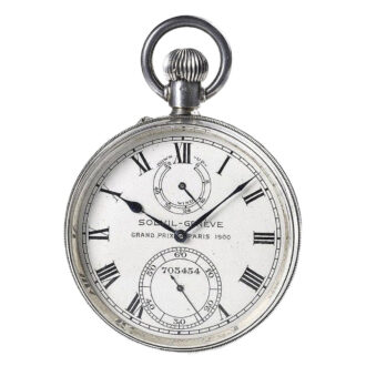 Swiss deck watch with 52h power reserve indicator Circa 1928