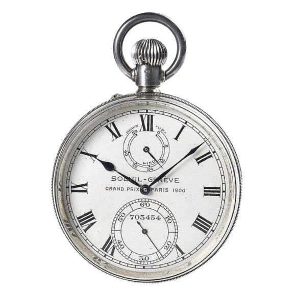 Swiss deck watch with 52h power reserve indicator Circa 1928 Swiss deck watch with 52h power reserve indicator Circa 1928