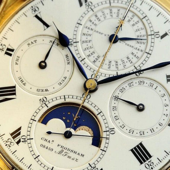 English astronomic minute repeating pocket watch Circa 1895 English astronomic minute repeating pocket watch Circa 1895