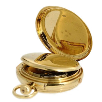 English astronomic minute repeating pocket watch Circa 1895