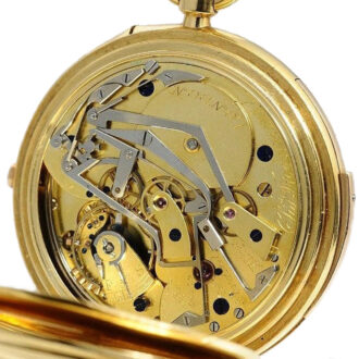 English astronomic minute repeating pocket watch Circa 1895