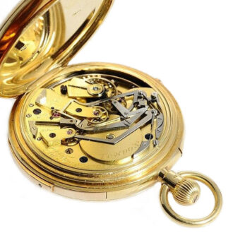 English astronomic minute repeating pocket watch Circa 1895