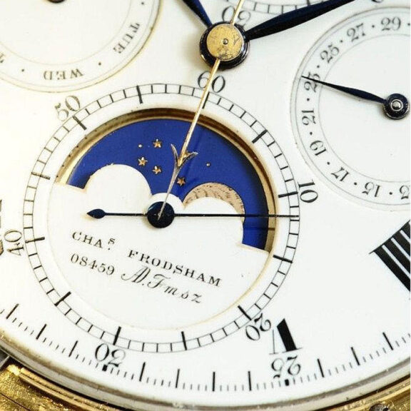 English astronomic minute repeating pocket watch Circa 1895 English astronomic minute repeating pocket watch Circa 1895