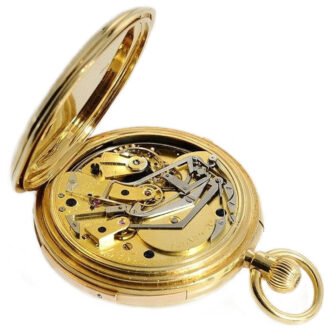 English astronomic minute repeating pocket watch Circa 1895