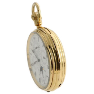 Unique English 18K gold complicated chronometer Circa 1902