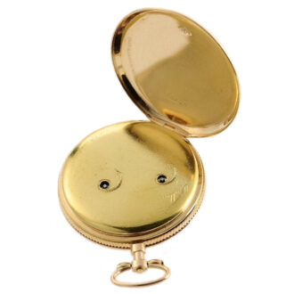 Swiss rare 18k gold musical "carillon" pocket watch Circa 1810