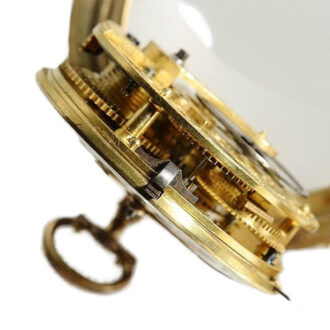 English remarkable watch with centre seconds Circa 1780