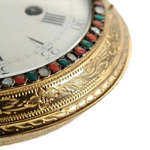 English remarkable watch with centre seconds Circa 1780 English remarkable watch with centre seconds Circa 1780