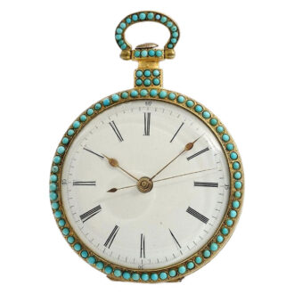 Swiss gold plated pocket watch for the Chinese market Circa 1850