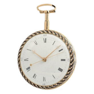Swiss heavy watch with unusual musical movement Circa 1810