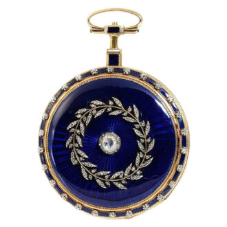 Swiss decorative pocket watch for the Chinese market Circa 1810