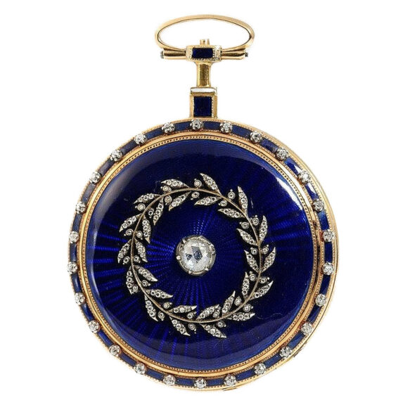 Swiss decorative pocket watch for the Chinese market Circa 1810