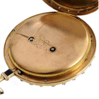 Swiss decorative pocket watch for the Chinese market Circa 1810