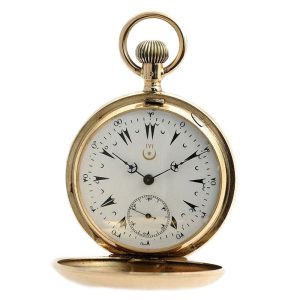 Swiss double-dialed watch for the Ottoman market Circa 1895