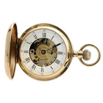 Swiss double-dialed watch for the Ottoman market Circa 1895