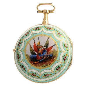 English repeating verge watch for the Ottoman market Circa 1796