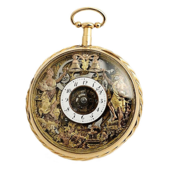 Swiss decorative repeater "á quatre couleurs" Circa 1820