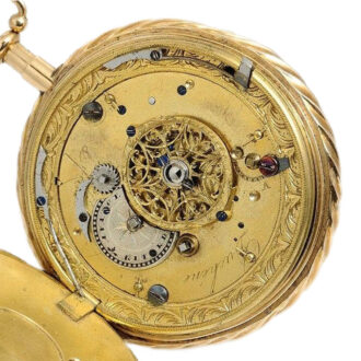 Swiss decorative repeating watch "á quatre couleurs" Circa 1820