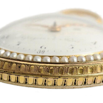 French quarter repeating pocket watch on two bells Circa 1810