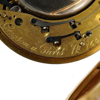 French quarter repeating pocket watch on two bells Circa 1810