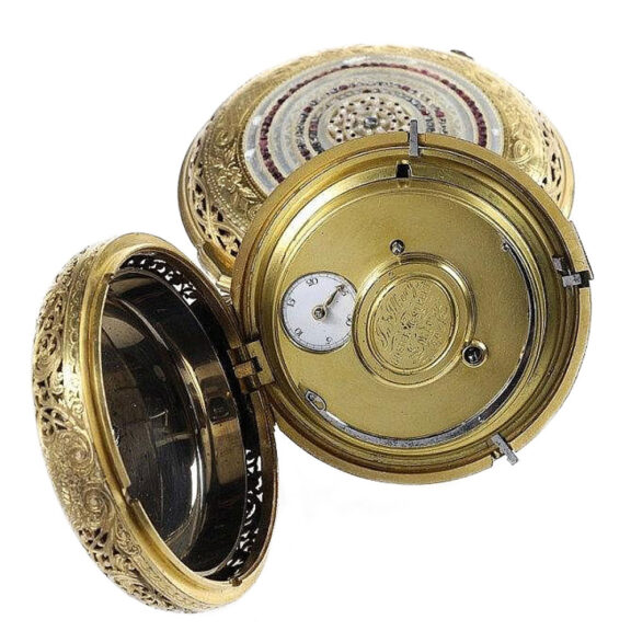 English double-cased coach clock of museum quality Circa 1790 English double-cased coach clock of museum quality Circa 1790