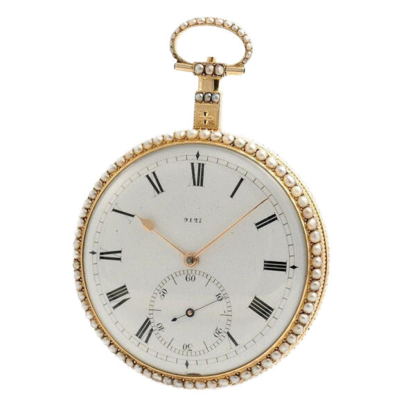 English gold musical watch for the Chinese market Circa 1815 English gold musical watch for the Chinese market Circa 1815
