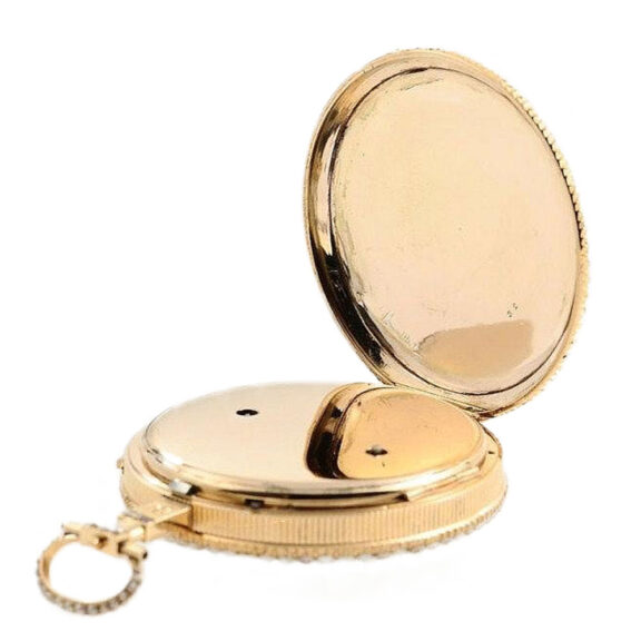 English gold musical watch for the Chinese market Circa 1815 English gold musical watch for the Chinese market Circa 1815