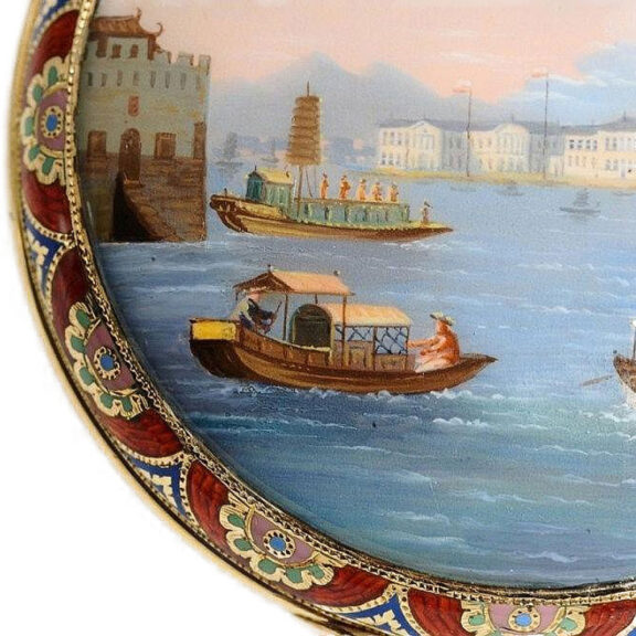English gold duplex watch for the Chinese market Circa 1815 English gold duplex watch for the Chinese market Circa 1815