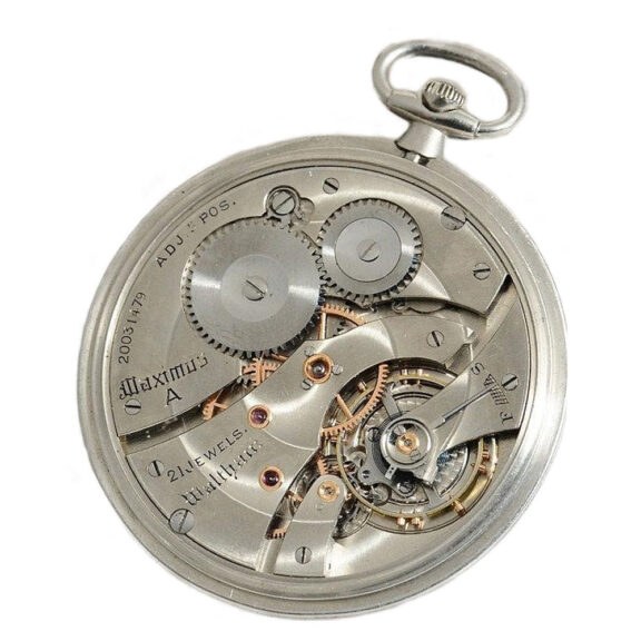 American rare platinum gentleman's pocket watch Circa 1905 American rare platinum gentleman's pocket watch Circa 1905