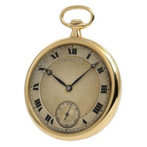 Swiss fine, thin 18k gold gentleman's pocket watch Circa 1917