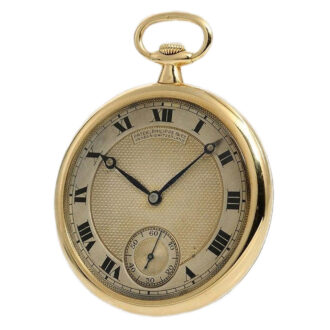 Swiss fine, thin 18k gold gentleman's pocket watch Circa 1917 Swiss fine, thin 18k gold gentleman's pocket watch Circa 1917