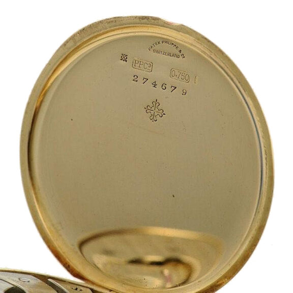 Swiss thin 18k gold dress watch with watch chain Circa 1913 Swiss thin 18k gold dress watch with watch chain Circa 1913