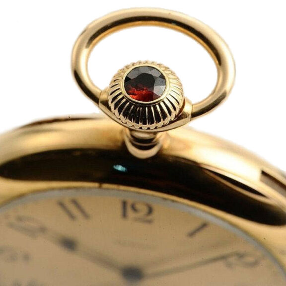 Swiss 18 carat gold five minute repeating lever watch Circa 1896 Swiss 18 carat gold five minute repeating lever watch Circa 1896