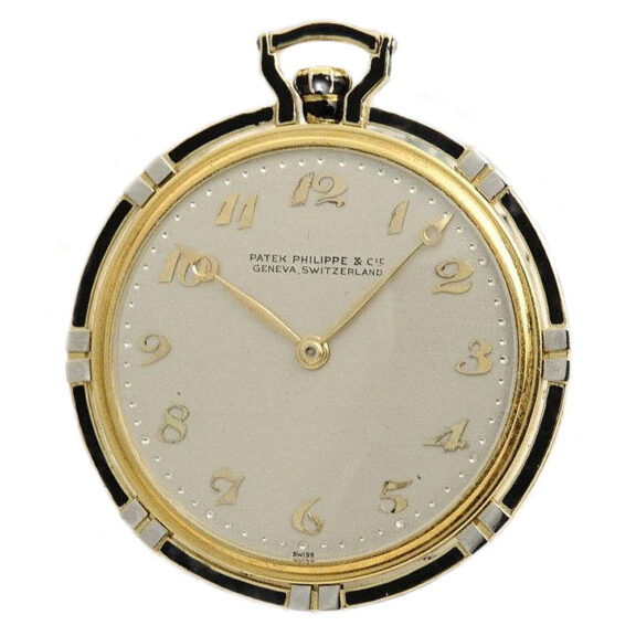 Swiss enamel gentleman's watch with original box Circa 1924