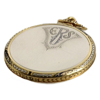 Swiss thin gentleman's watch in an Art Deco case Circa 1921 Swiss thin gentleman's watch in an Art Deco case Circa 1921