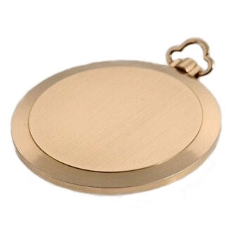 Swiss thin 18k pink gold gentleman's pocket watch Circa 1934