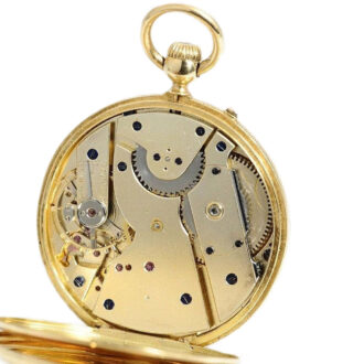 Swiss rare pocket watch with early stem-winding system Circa 1855