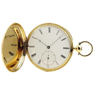 Swiss gold keywind lever watch by Patek Philippe Circa 1860