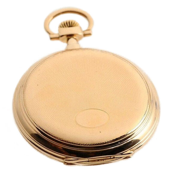 Swiss very fine 18k pink gold Geneva pocket watch Circa 1899 Swiss very fine 18k pink gold Geneva pocket watch Circa 1899