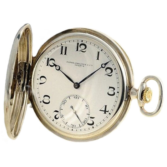 Swiss extremely rare and very fine silver pocket watch Circa 1969