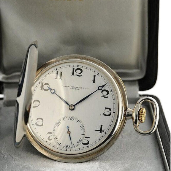 Swiss extremely rare and very fine silver pocket watch Circa 1969 Swiss extremely rare and very fine silver pocket watch Circa 1969