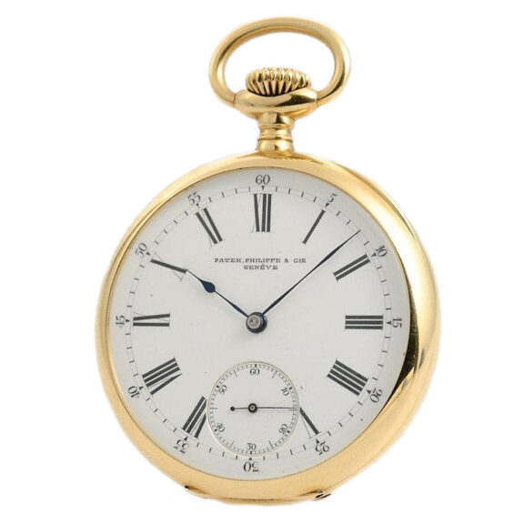 Swiss 18k gold gentleman's fine lever pocket watch Circa 1903